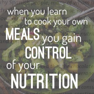 control your nutrition