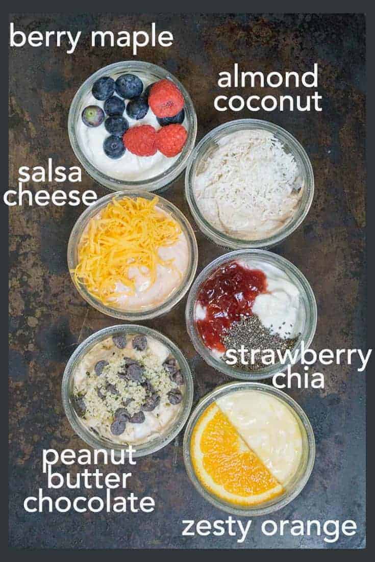 6 ways to flavour plain yogurt