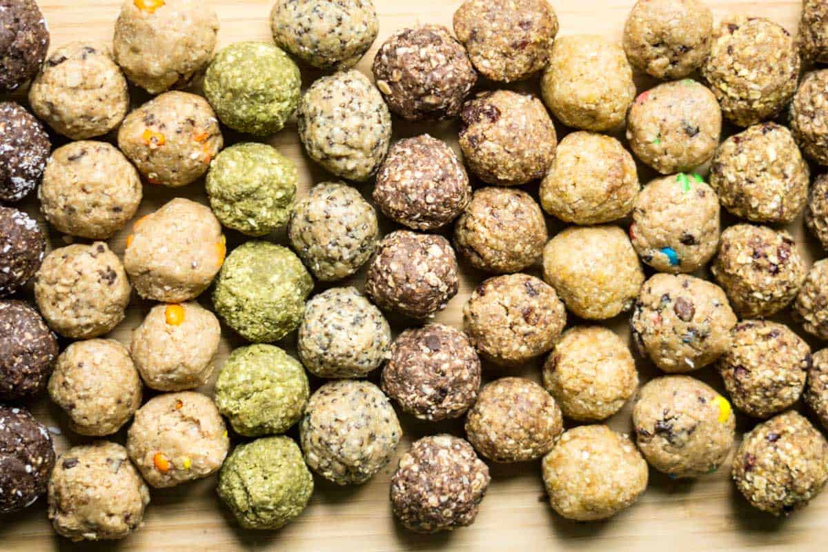 energy balls 15 no-bake flavours 