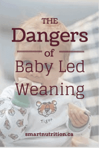 Dangers of baby led weaning