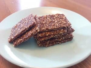 Banana Chai Chia Crackers - chia recipe