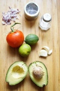 guacamole recipe - deconstructed