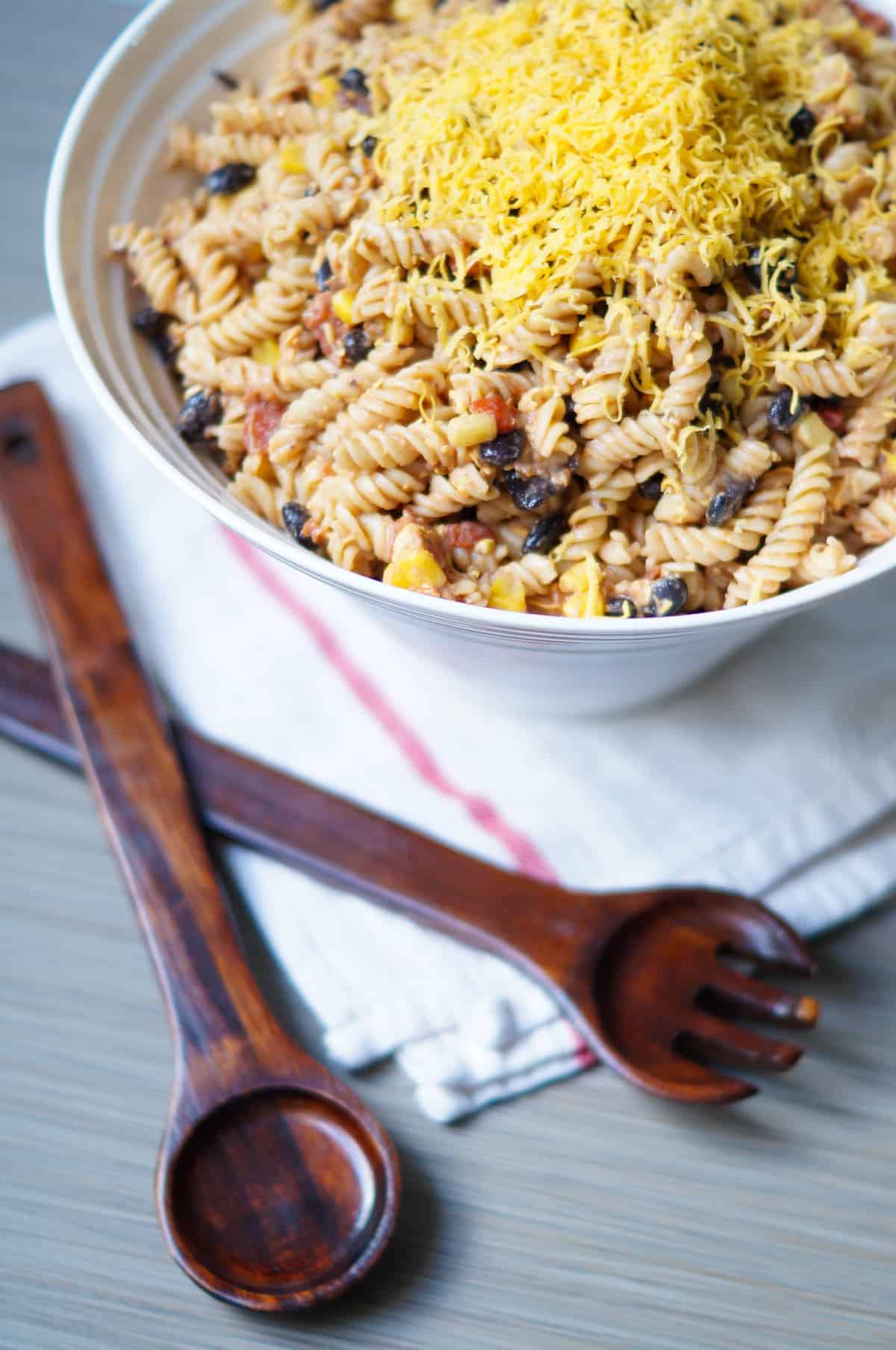 creamy chipotle pasta salad