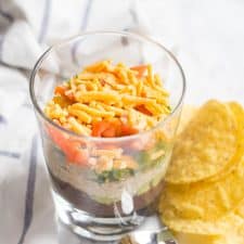 7 Layer Dip (healthy, easy, crowd favourite or eat for dinner!)