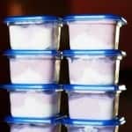 individual yogurts