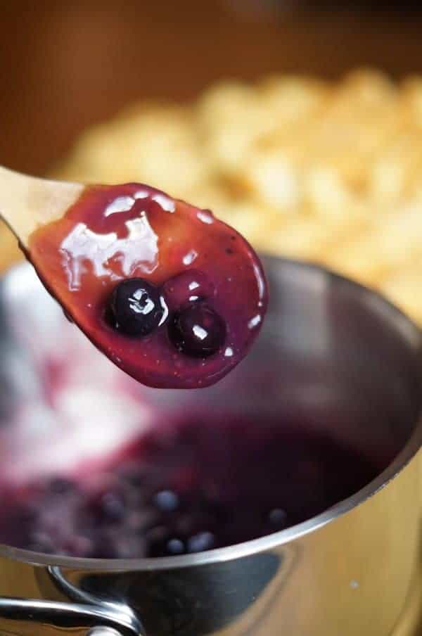 blueberry sauce