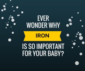 importance of iron for baby