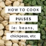 how to cook pulses