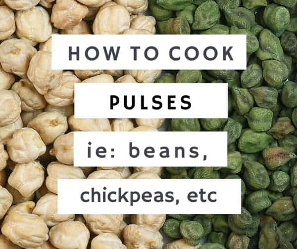 how to cook pulses