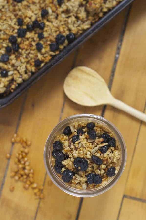 prairie lentil granola