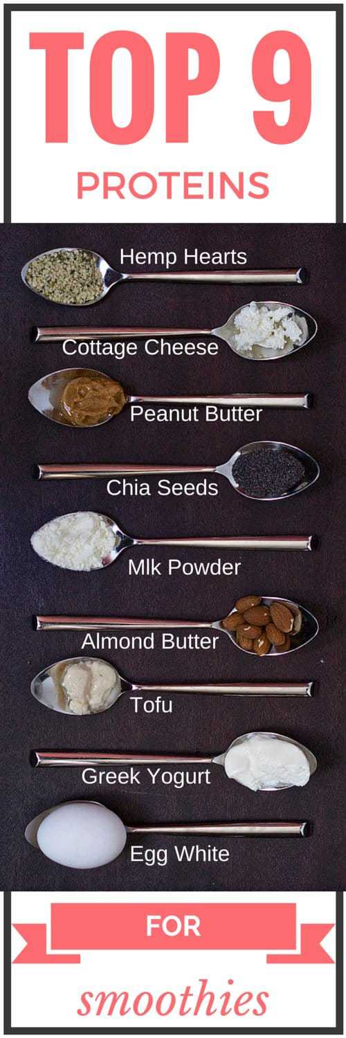 Top 9 Smoothie Proteins