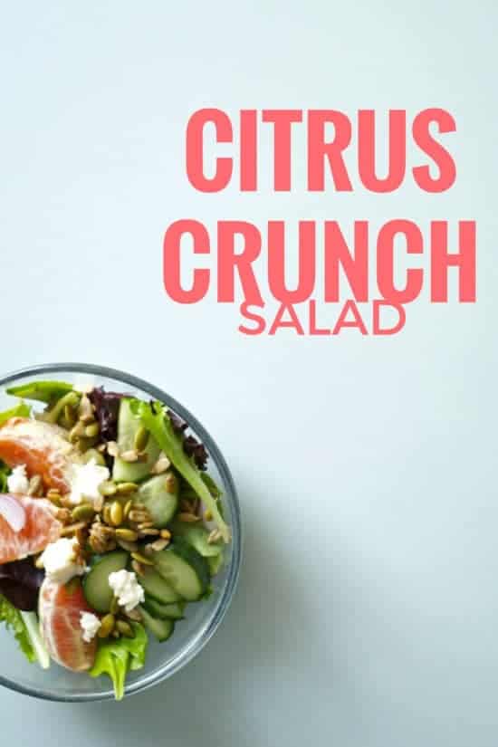 citrus crunch salad