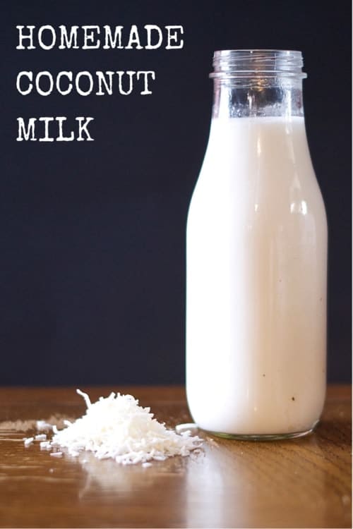 Homemade Coconut Milk