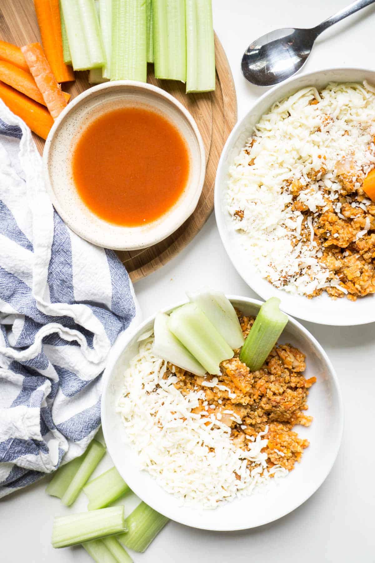 Instant Pot Buffalo Chicken Quinoa