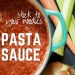Stick to Your Noodles Pasta Sauce