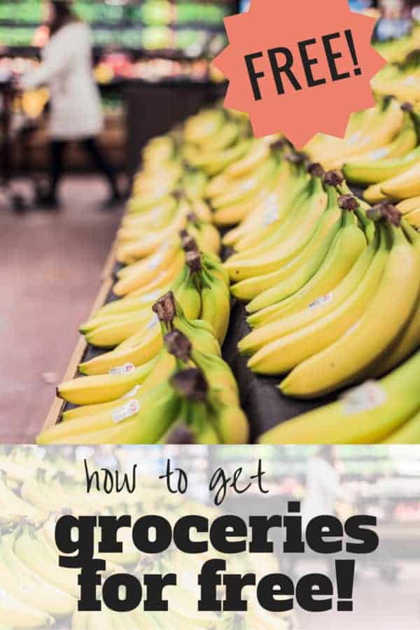 How to get groceries for free!