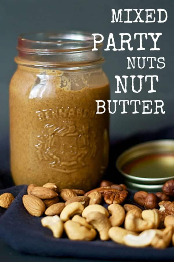 Mixed Party Nuts Nut Butter