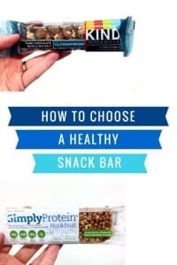 How to choose a healthy snackbar