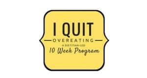 I Quit Overeating