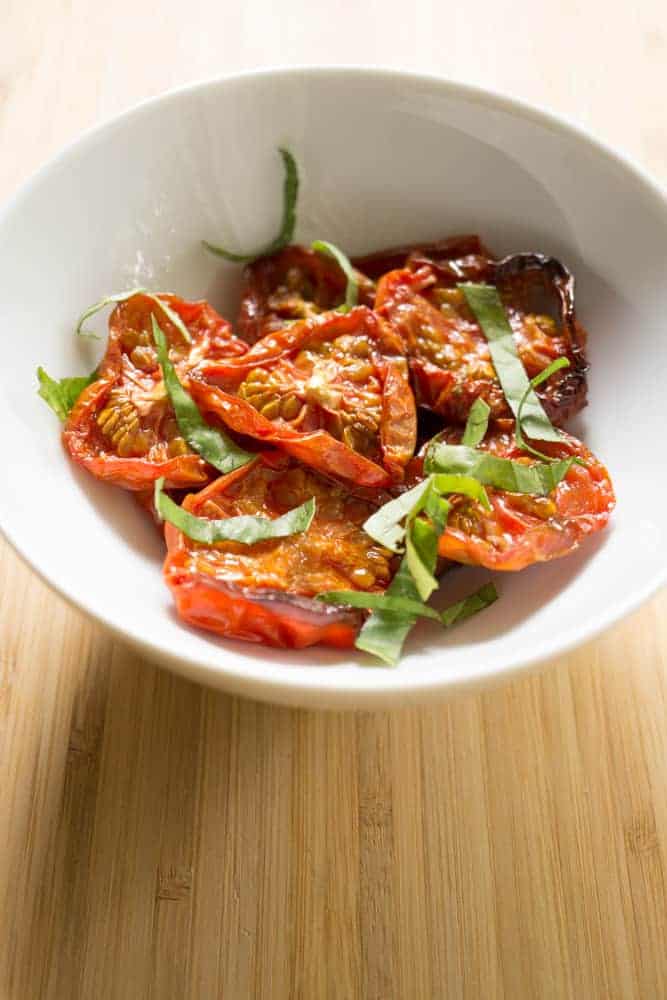 maple roasted tomatoes