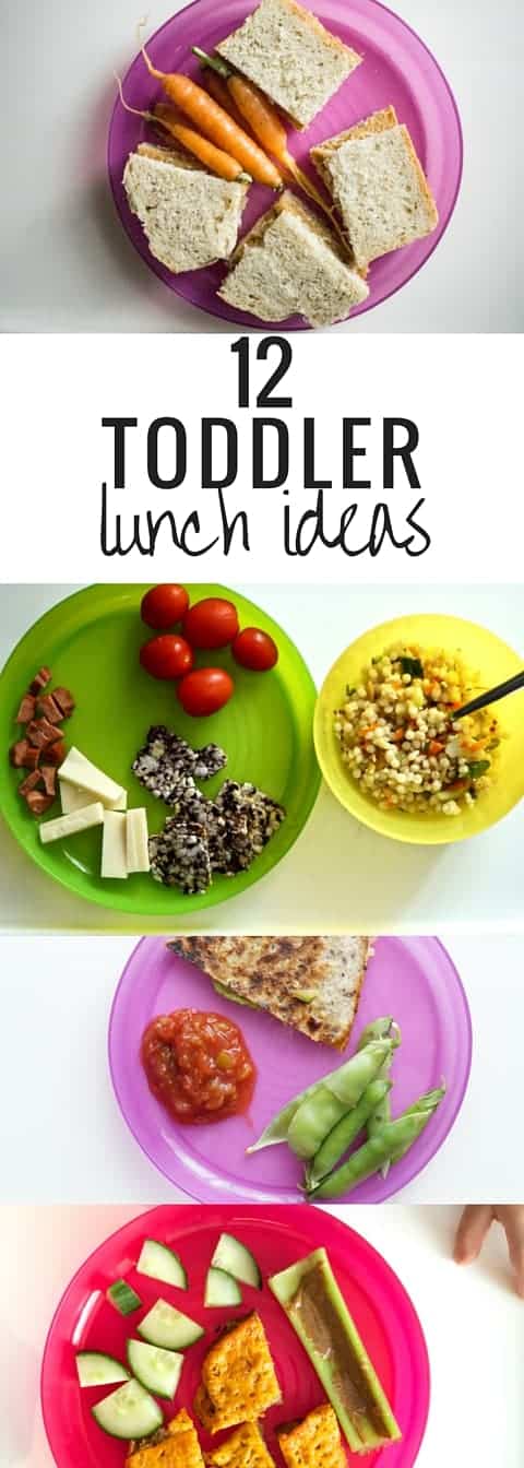 12 Toddler Lunch Ideas