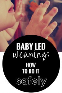 Baby Led Weaning: How to do it Safely