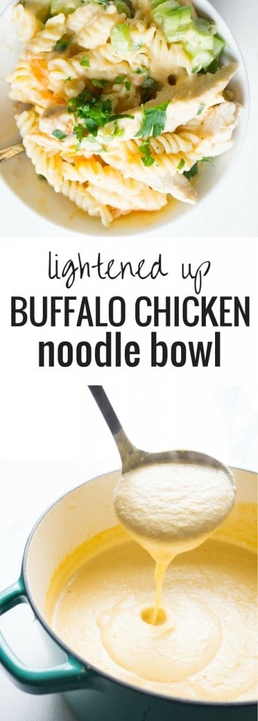 Buffalo Chicken Noodle Bowl