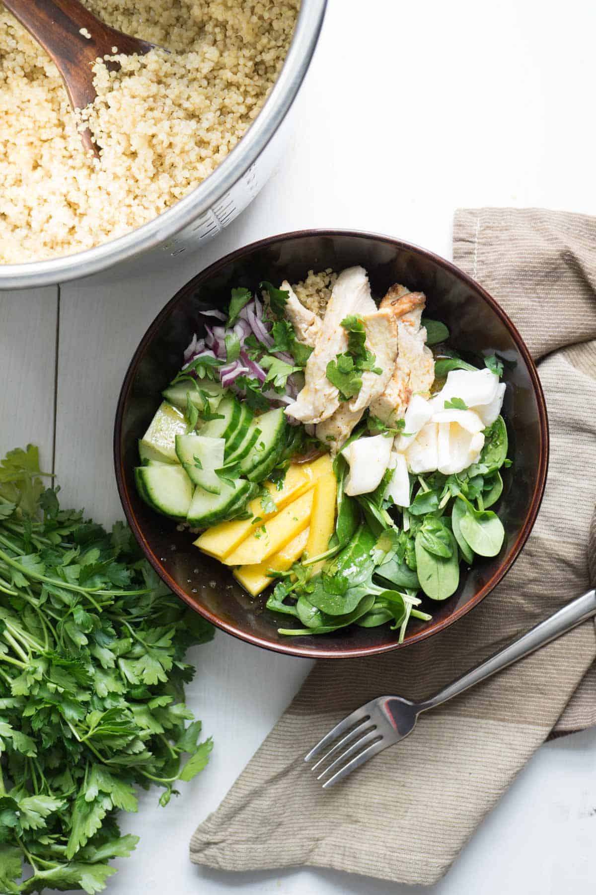 Mango Quinoa Nourish Bowl