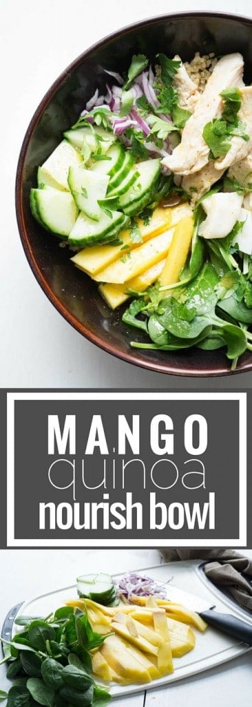 Mango Quinoa Nourish Bowl