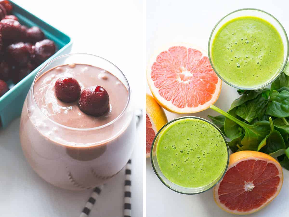 Smoothie collage