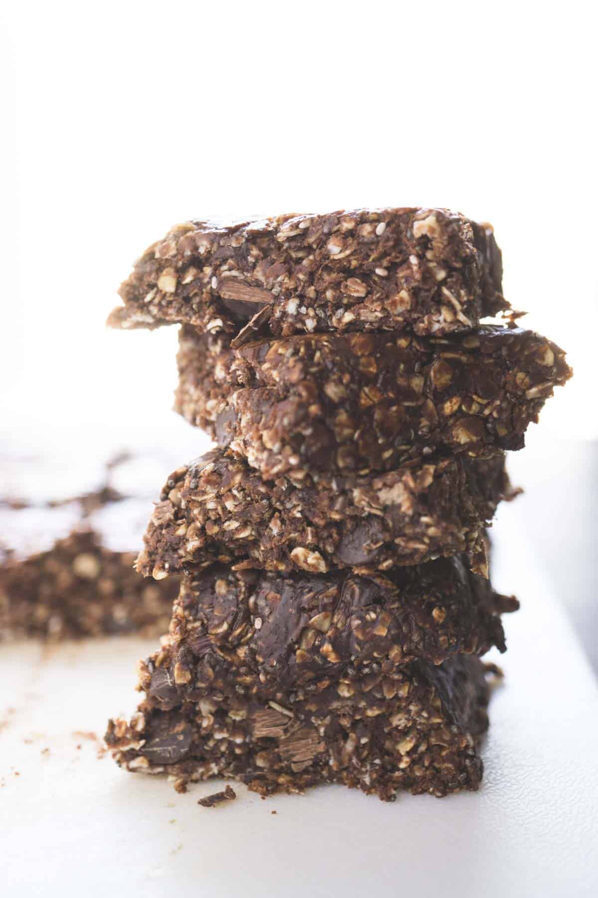 Chocolate PB No Bake Protein Bars (9 of 10)