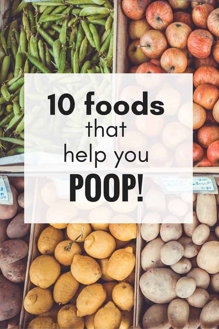 10 foods that help you poop