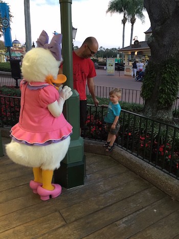 toddler at Disney