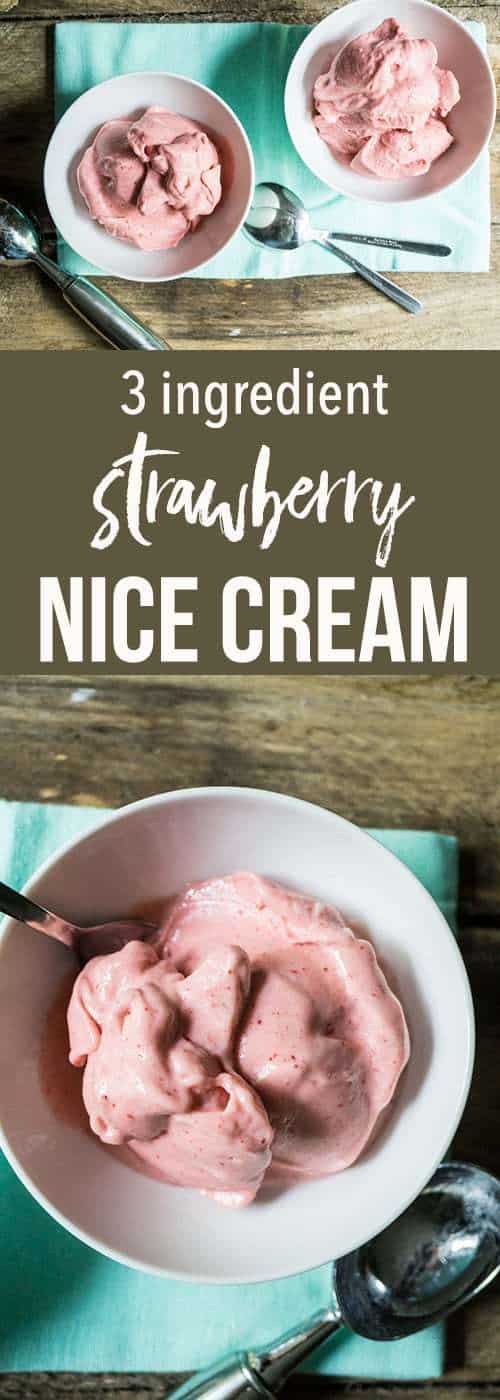 Strawberry Nice Cream
