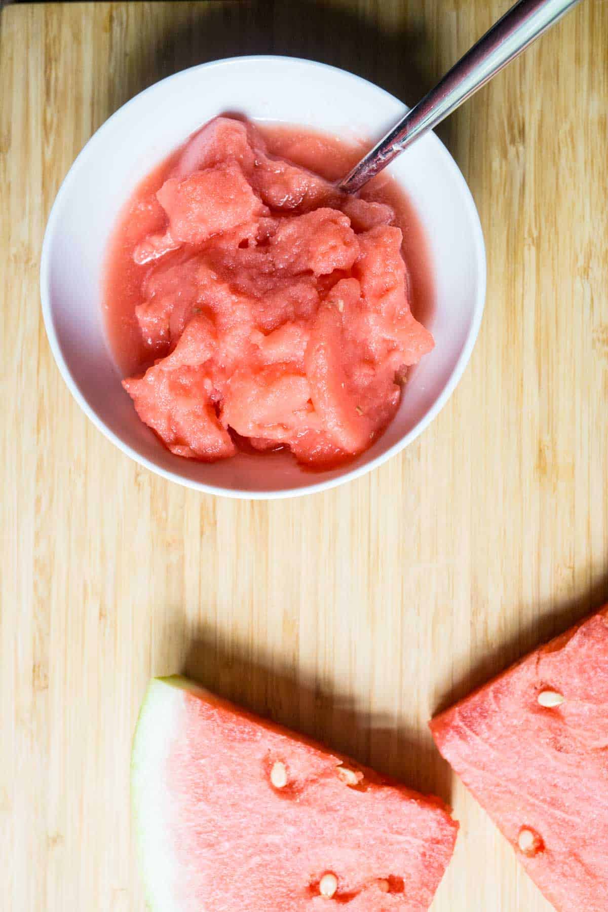 watermelon lemon italian ice (blender recipe) - Smart Nutrition with ...