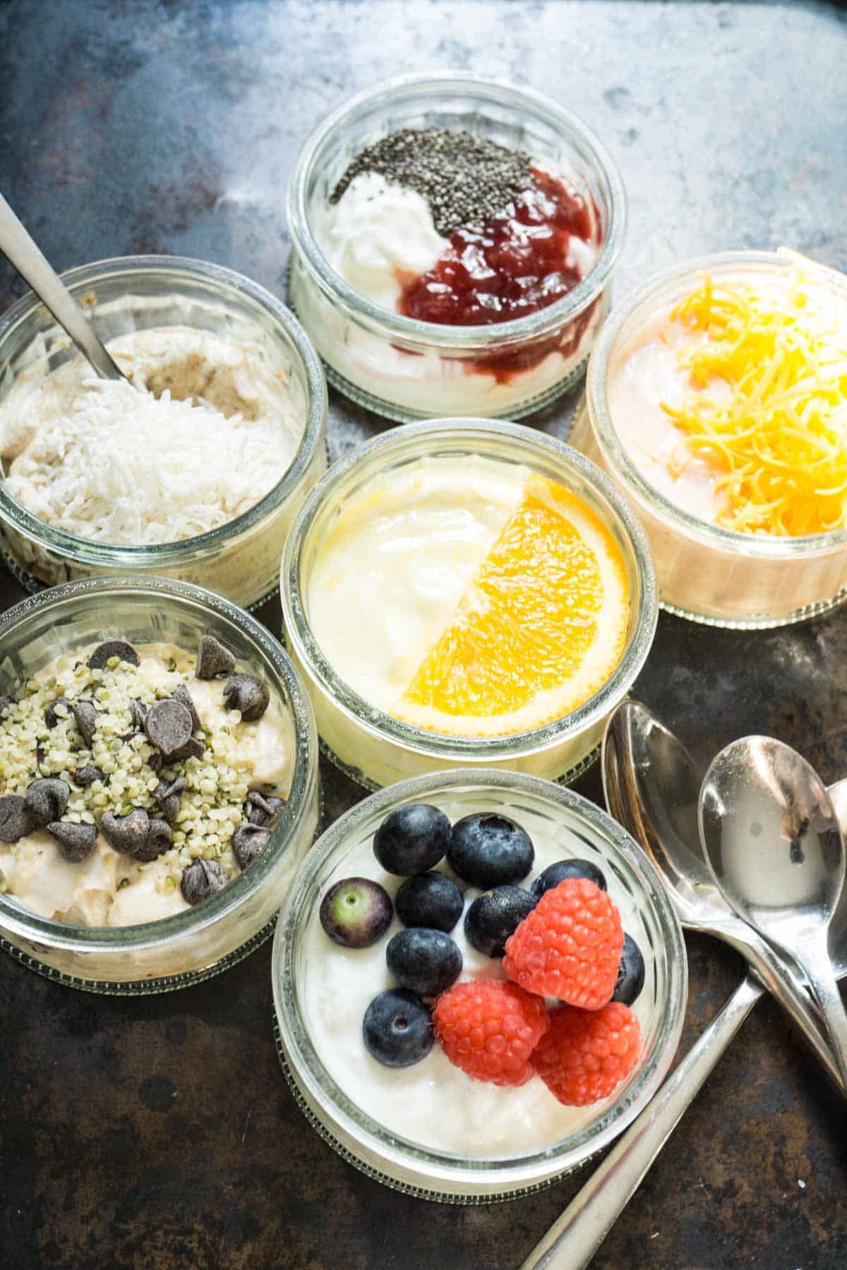 6 ways to flavour plain yogurt