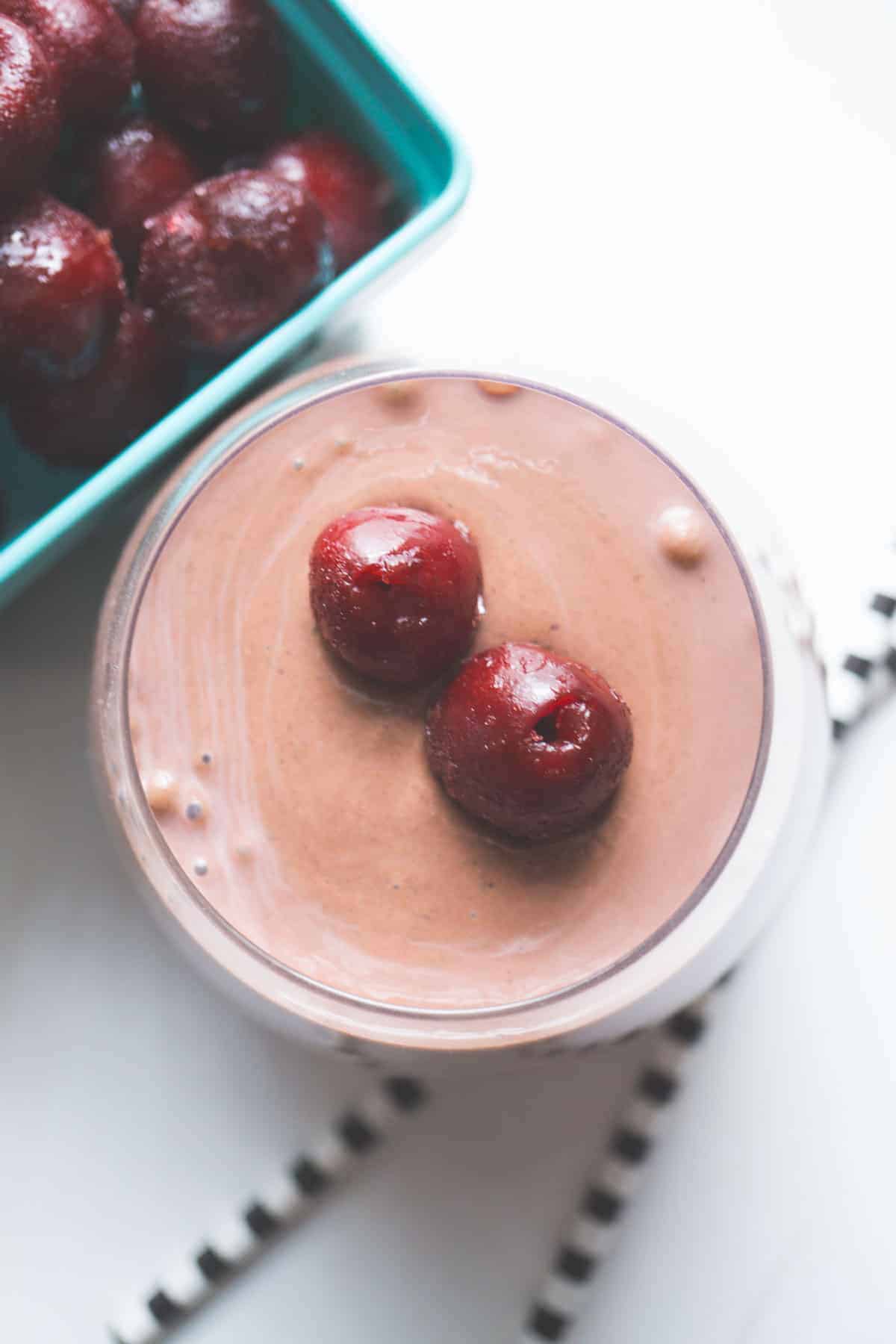 Chocolate Cherry Smoothie