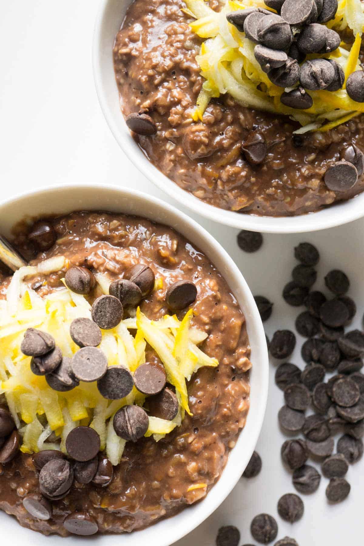 Double Chocolate Zucchini Oats (zoats)