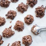chocolate covered raisin cookies (no bake)