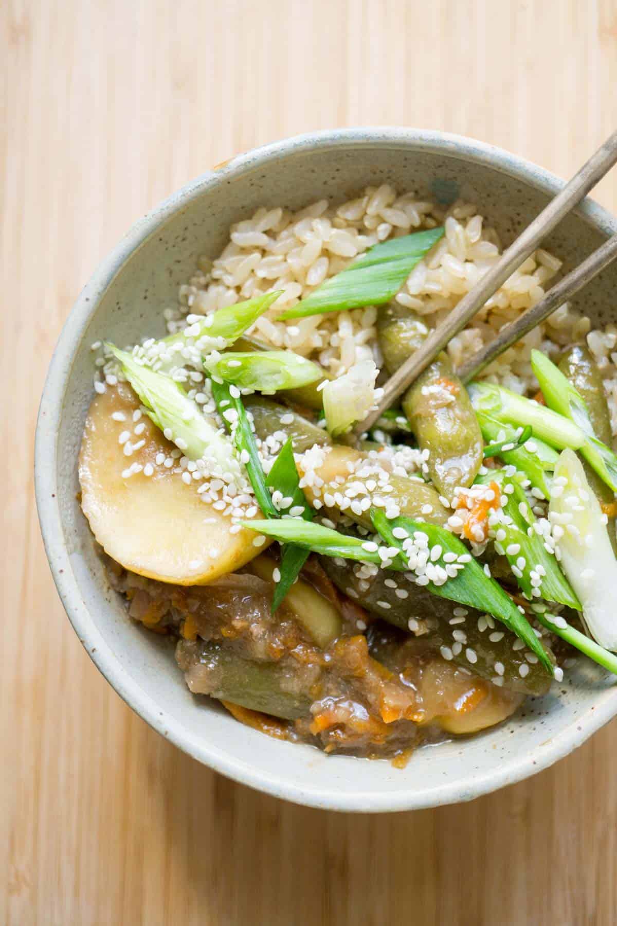 Instant pot korean online rice