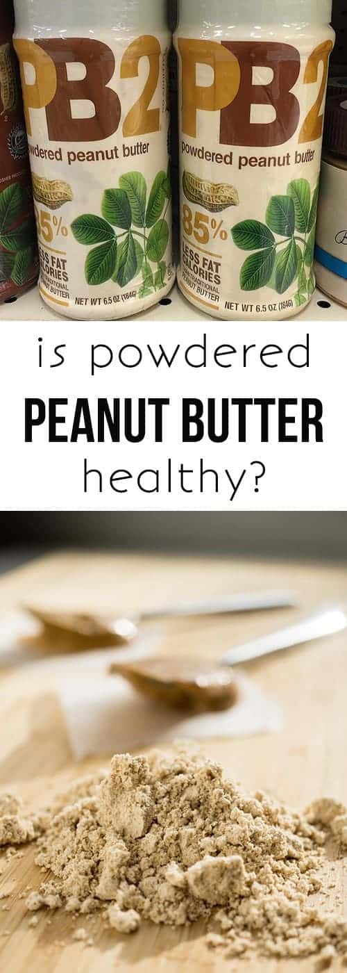 is powdered peanut butter healthy?