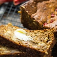 rhubarb banana bread super moist