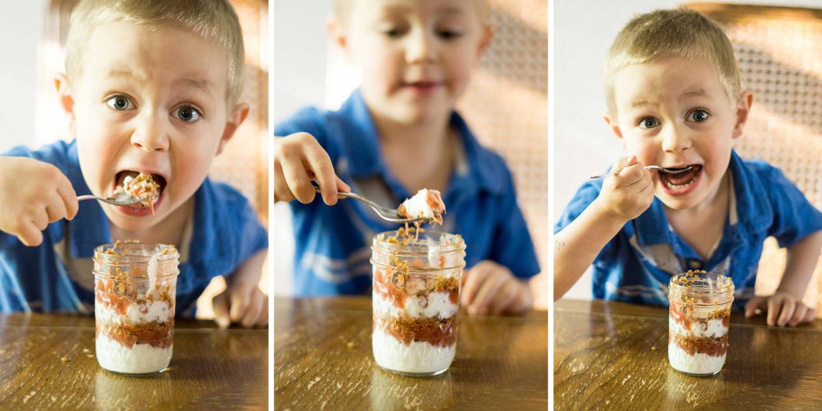 rhubarb parfait parfait