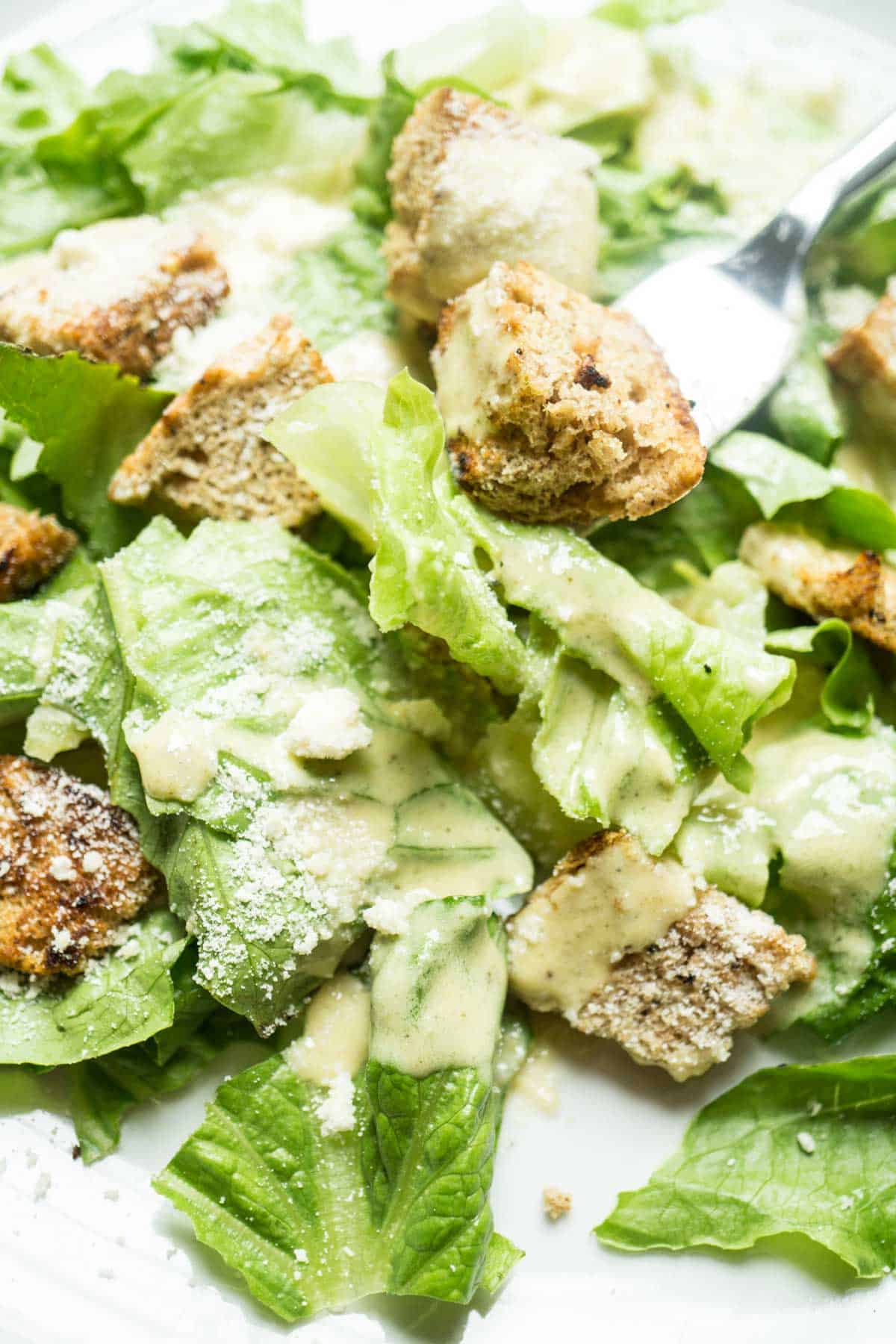 Easy Blender Caesar Dressing