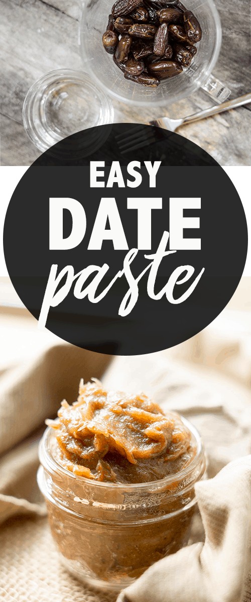 date paste no food procesor needed