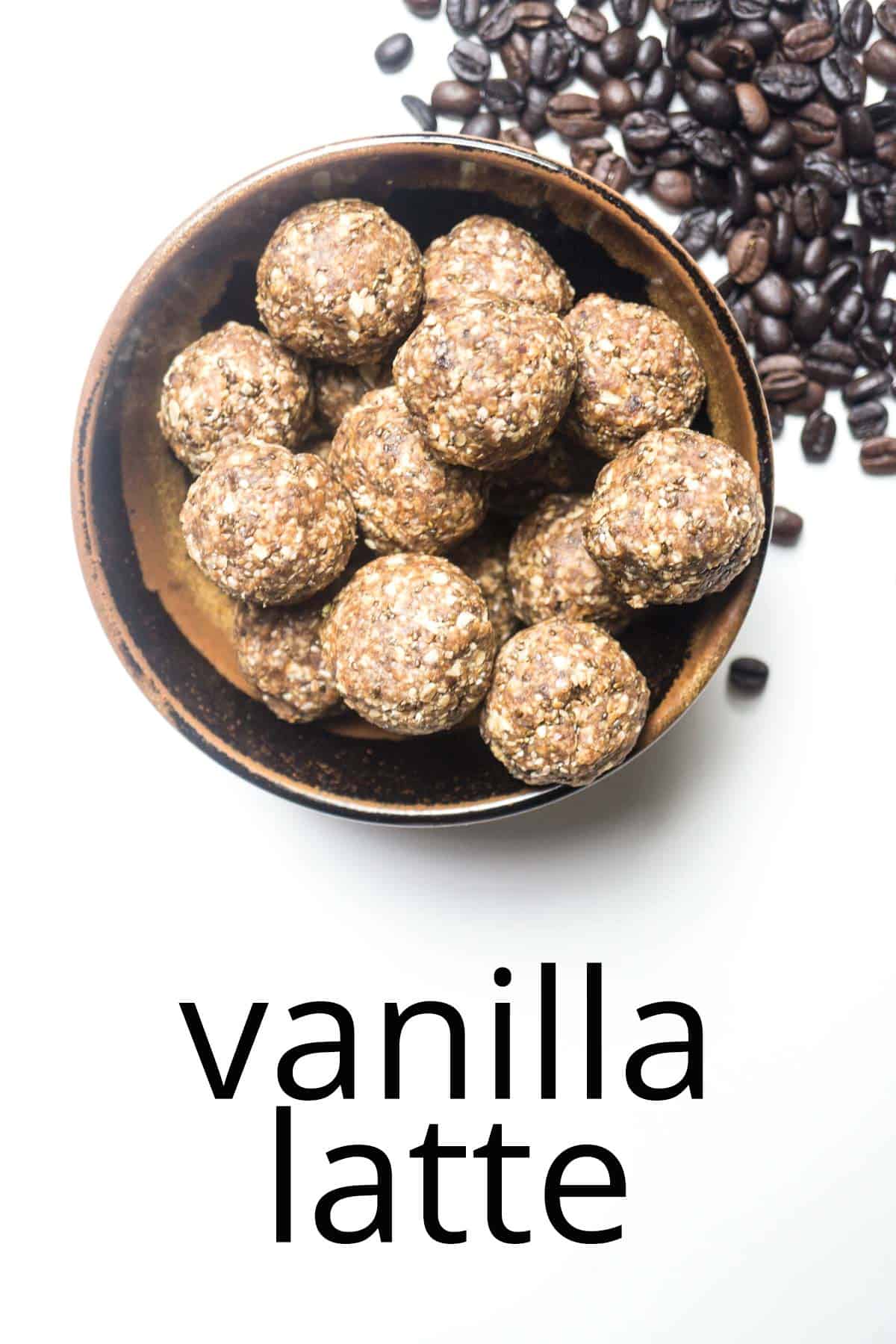 energy balls vanilla latte