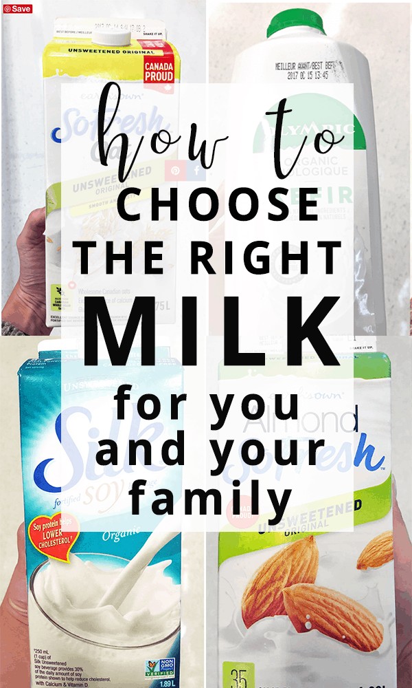 Milk alternatives - how to choose the right one for you and your family's needs.