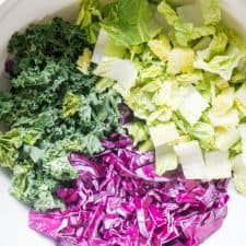 DIY healthy salad mix