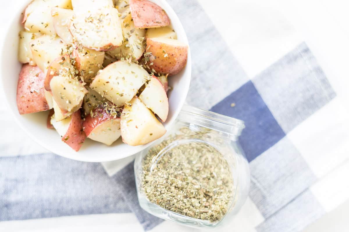 Instant Pot Greek Lemon Potatoes 