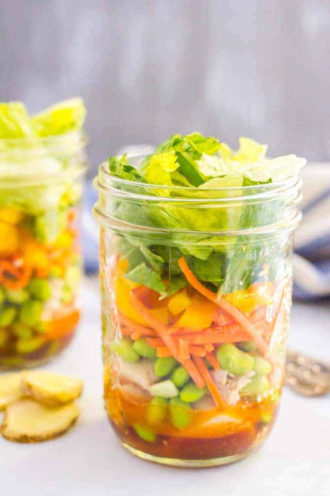 8 salad in a jar recipes to fill you up (with bonus how-to video)